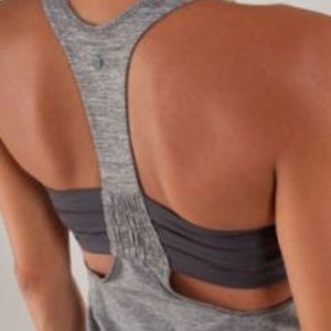 🦋Lululemon Turbo Tank Two Tone Gray🦋